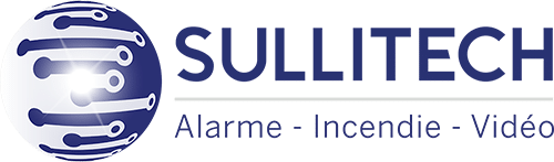 Logo société Sullitech : alarme, incendie, vidéo surveillance